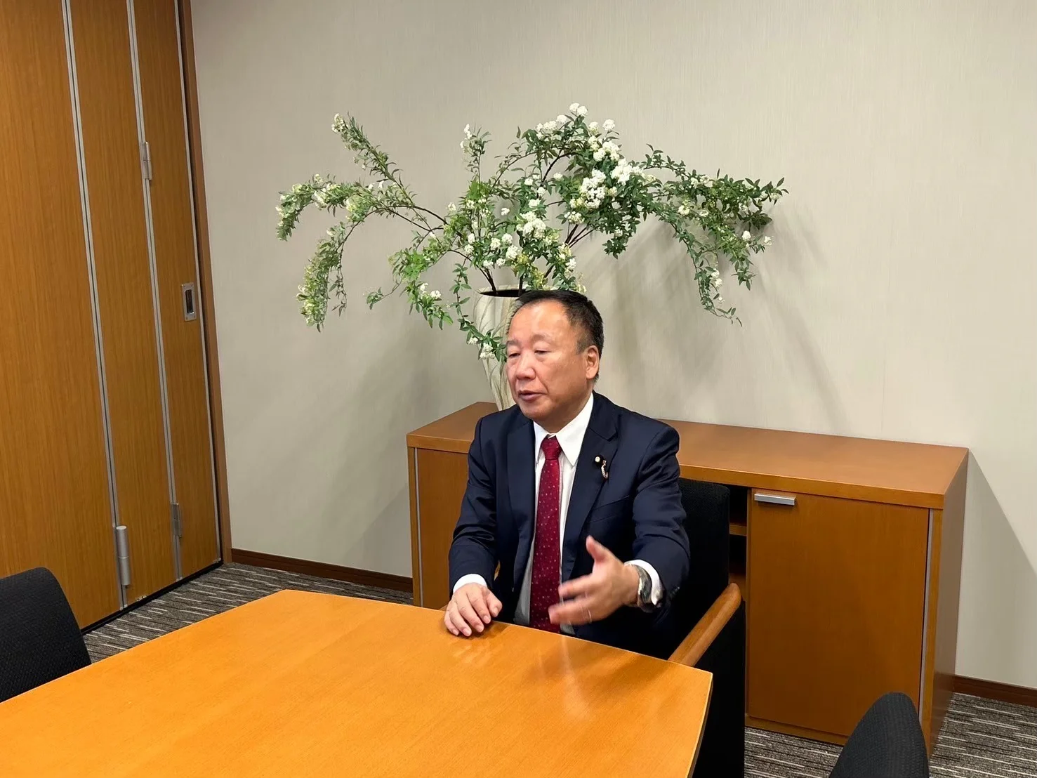 教育について語る大島九州男